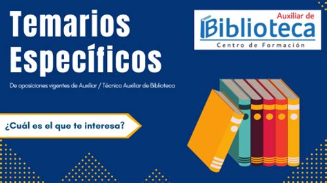 Temarios Oposiciones Biblioteca C2 y C1 vigentes